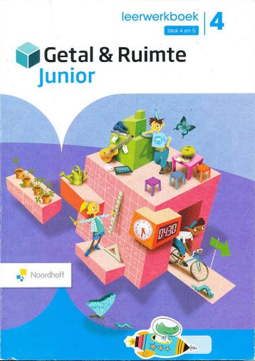 Getal en Ruimte Junior leerwerkboek blok 4 en 5 groep 4 (per, Verzenden, Nieuw