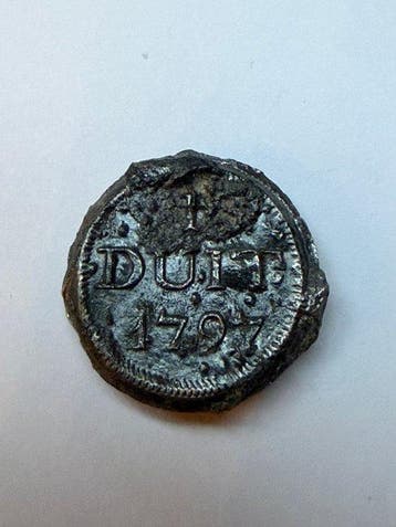 Nederlands-Indië, Java. VOC Duit 1797