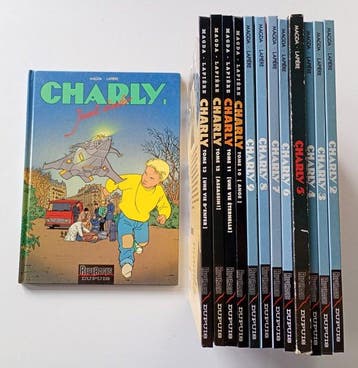 Charly T1 à T13 + poster + cartonnage - Série complète - 13x, Nieuw