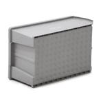 Magazijnbak kunststof met grijpopening stapelbaar, Ophalen of Verzenden