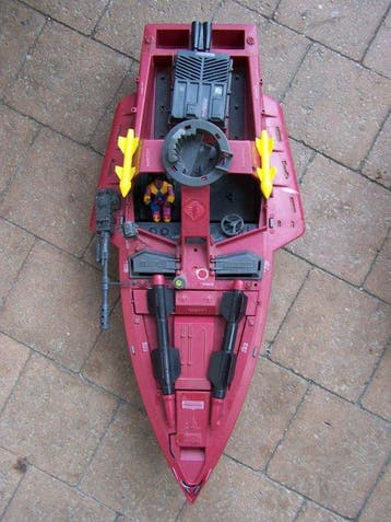 G.I Joe - Speelgoed boot - ARAH Cobra Moray Hydrofoil -