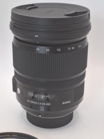 Sigma 24-105mm F4 DG OS HSM Art Monture Nikon Digitale, Nieuw
