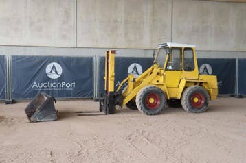 Veiling: Wiellader Kramer 312 Diesel 36kW, Ophalen, Wiellader of Shovel