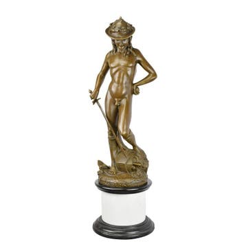 A BRONZE SCULPTURE OF DAVIDS VICTORY OVER GOLIATH, Verzenden, Nieuw