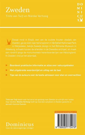 Zweden / Dominicus 9789025775476 Tinto van Tuijl, Verzenden, Zo goed als nieuw, Tinto van Tuijl