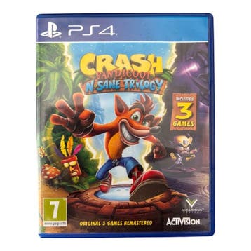 Crash Bandicoot N Sane Trilogy (PS4) (TWEEDEHANDS), Spelcomputers en Games, Games | Sony PlayStation 4, Verzenden, Nieuw
