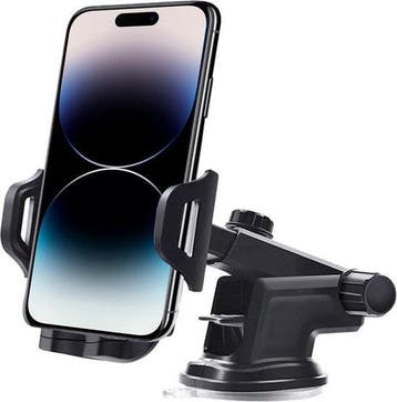 Telefoonhouder auto – Stevige zuignap – Voor raam &, Ophalen of Verzenden, Nieuw