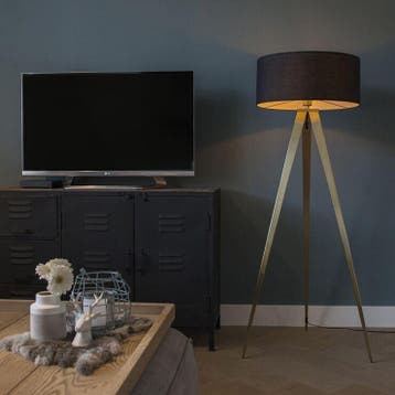 Qazqa vrijstaande moderne vloerlamp Ilse, Ophalen of Verzenden, Nieuw in verpakking, Verlichting