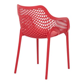 Tuinstoel - Air XL - Rood - Siesta, Verzenden, Nieuw