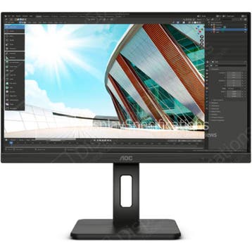 AOC 24P2Q1920x1080 - DP - DVI - HDMI - VGA - Zwart, Computers en Software, Monitoren, Verzenden, Refurbished, AOC