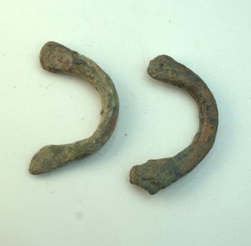 Ancient Roman Bronze Matching Pair Fibulae - 22 mm (Zonder