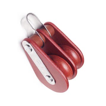 HYE hardweefselblok dubbel met beugel 10 mm, Watersport en Boten, Ophalen of Verzenden, Nieuw