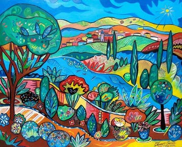 Thomas TEXIER - « Chemin ensoleillé de la Riviera »