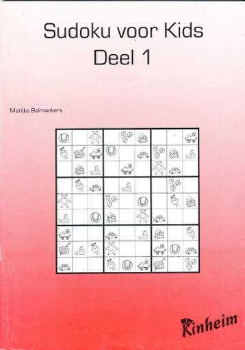 Kinheim Sudoku voor kids deel 1 (per stuk), Verzenden, Nieuw