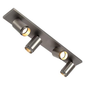 Scott 4 Opbouwspot Gun Metal Binnenverlichting Spots opbouw, Verzenden, Nieuw, Plafondspot of Wandspot