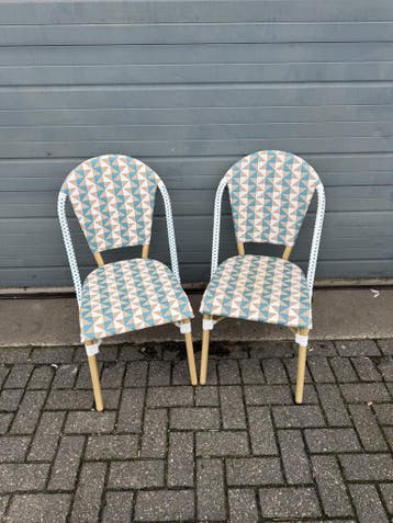 ZGAN Showmodel Stoelen (2 stuks) Vintage/Café, Ophalen, Nieuw
