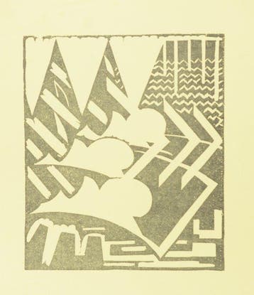 Jozef Peeters (1895-1960) - Compositie 1921, Antiek en Kunst