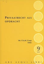 Privaatrecht als opdracht 9789069167824, Boeken, Studieboeken en Cursussen, Zo goed als nieuw