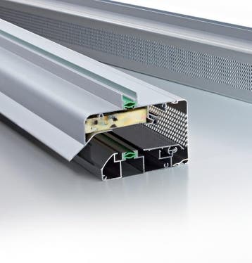 Ventilatierooster Duco GlasMax 10/15/20/25 DAR aluminium, Ophalen of Verzenden, Nieuw