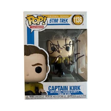 Funko POP! - Star Trek - Captain Kirk #1136 - Signed by, Verzenden, Nieuw