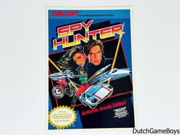 Nintendo NES - Spy Hunter - Store Display Card - USA, Verzenden, Gebruikt
