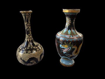 Balustervaas - Koper - China - Qing Dynastie (1644-1911)