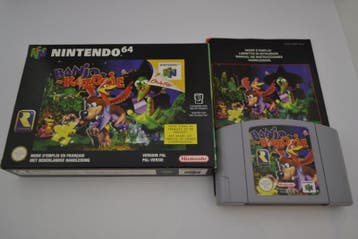 Banjo Kazooie (N64 NFAH CIB), Verzenden, Zo goed als nieuw