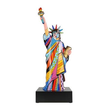 Romero Britto (1963) - Liberty, limited edition porcelain, Antiek en Kunst