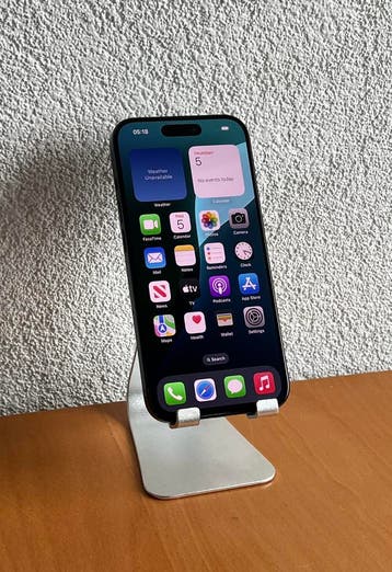 Apple iPhone 15 Pro 128GB blauw / Garantie / Nette staat, 128 GB, Blauw, Refurbished, Ophalen of Verzenden
