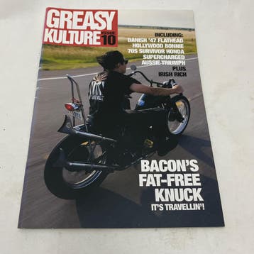 Greasy Kulture Magazine #10, Boeken, Auto's | Boeken, Ophalen of Verzenden, Zo goed als nieuw, Overige merken