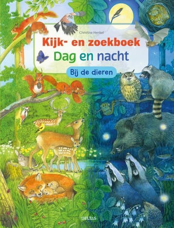 Kijk- En Zoekboek - Dag En Nacht - Bij De Dieren | Nieuw, Ophalen of Verzenden, Nieuw, Christine Henkel