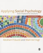 9781446249086 Applying Social Psychology | Tweedehands, Verzenden, Zo goed als nieuw, Buunk
