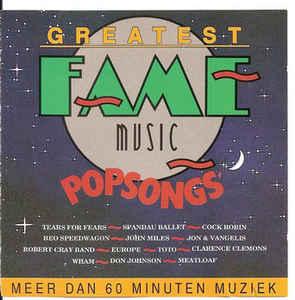 cd - Various - Greatest Fame Music Popsongs, Verzenden, Zo goed als nieuw