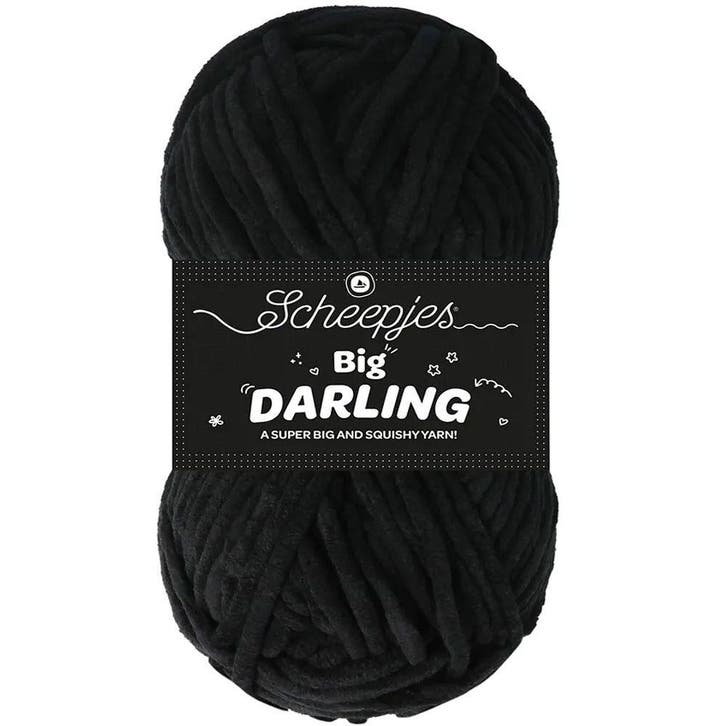 ScheepjesBig Darling- 410 Panda - Super Chunky Chenille, Hobby en Vrije tijd, Breien en Haken, Ophalen of Verzenden