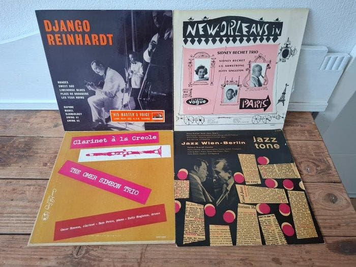 Django Reinhardt, Sidney Bechet, Hans Koller, Omer Simeon, Cd's en Dvd's, Vinyl Singles