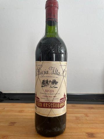 1985 La Rioja Alta, 890 - Rioja Gran Reserva - 1 Fles (0,75, Nieuw