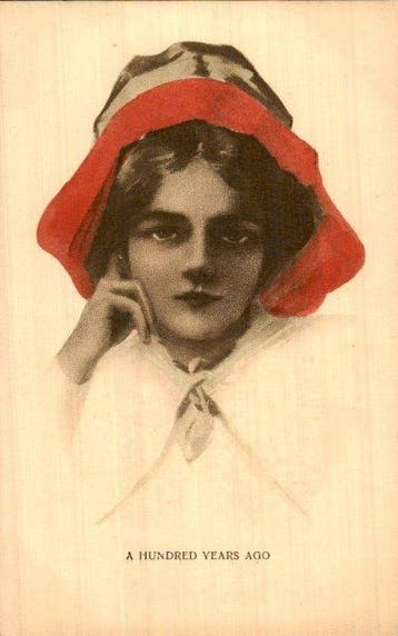 Vrouwen - Ansichtkaart (120) - 1900-1999, Gelopen