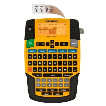 Dymo RHINO 4200 industriële labelprinter (QWERTY), Verzenden, Nieuw, Tape-label, Dymo