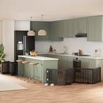 vidaXL Hondenhek inklapbaar 12 panelen 960 cm populierenhout, Verzenden, Nieuw