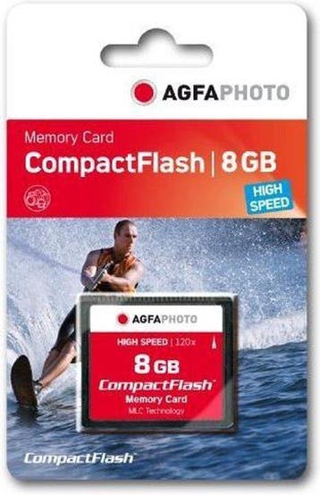 AgfaPhoto CompactFlash - 8GB (Nieuw), Verzenden, Nieuw