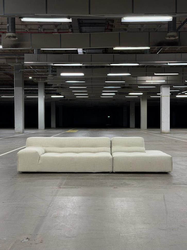 BB Tufty Too Bank | Ecru | NIEUWSTAAT + Garantie, Huis en Inrichting, Banken | Bankstellen, 250 tot 300 cm, 150 cm of meer, Rechte bank