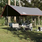 vidaXL Kampeerluifel waterdicht 430x380x210 cm grijs en, Verzenden, Nieuw, Tot en met 2