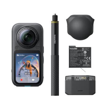 Insta360 X6 Essentials Bundle Midnight Black, Ophalen of Verzenden, Nieuw, Overige merken