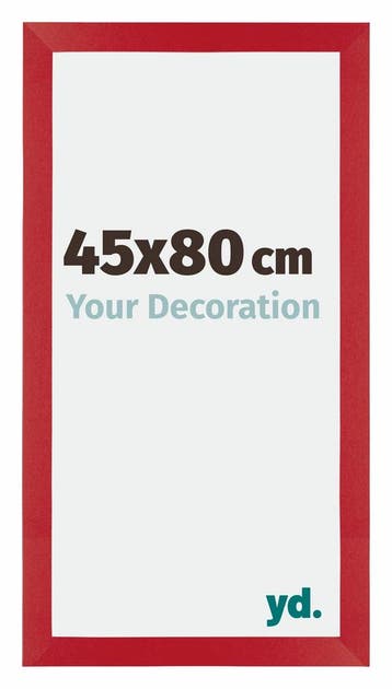 Fotolijst 45x80 cm - Rood - MDF - Mura, Verzenden, Nieuw