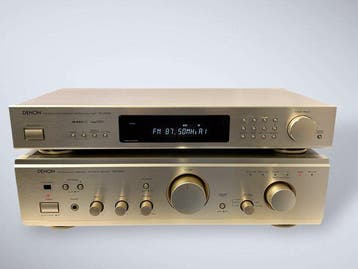 Denon - PMA-655R / TU-235RD - Champagne-editie Hifi-set -, Nieuw