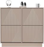 Schoenenkast - Schoenenrek - 99x24x91 cm - Moka - UEV, Verzenden, Zo goed als nieuw