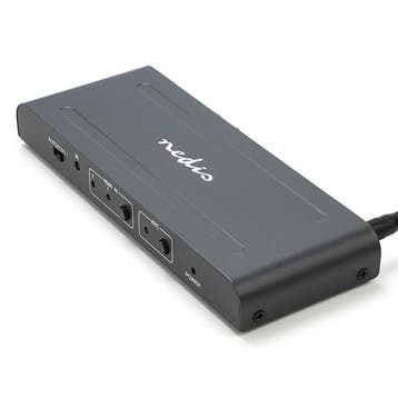 HDMI audio extractor | Nedis | 4K@60Hz, Verzenden, Nieuw