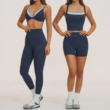 Dames Yogaset: Seamless Sport BH & Hoge Taille Legging, Verzenden, Nieuw