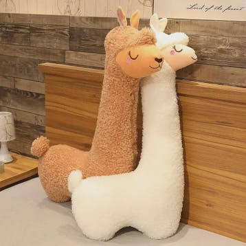 75cm Zachte Alpaca Pluche Knuffel - Llama Kussen voor Bed &