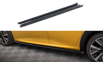 Zijskirts Peugeot 208 GT Maxton Glans Zwart, Ophalen of Verzenden, Nieuw